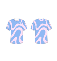 T-shirt vert pour homme à imprimé intégral, manches courtes, col rond, haut décontracté avec options d'imprimés abstraits et camouflage