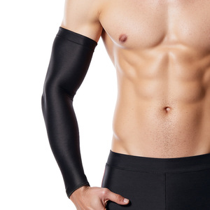 Manchons de bras d'été en soie glacée, très élastiques, respirants, antidérapants et anti-UV pour le cyclisme, la course et les sports de plein air - Product Image 2