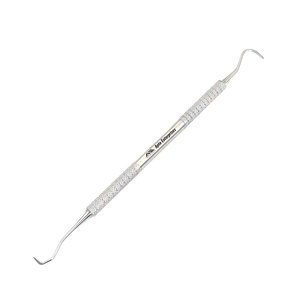 Instrumentos Periodontales para la Eliminación de Sarro Anterior, Instrumentos Médicos Dentales, Jacquette, Destartarizador Dental en Miniatura de Doble Punta - Product Image 1
