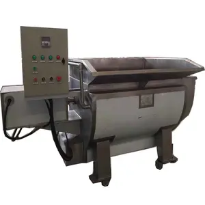 Mesin Blender makanan baja tahan karat, mesin Mixer makanan Horizontal 200 L 400 L 100 kg, mesin pengaduk permen