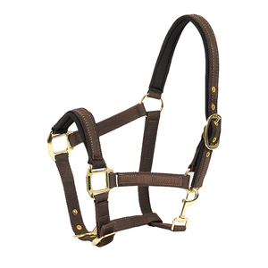 Fournisseur OEM de produits équestres, collier de tête de cheval personnalisé avec logo, laisse en nylon réglable et durable, harnais pour cheval - Product Image 4