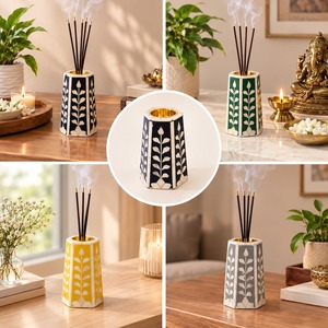 Multifunctional Bone Material Eco-Friendly Durable <b>Burner</b> Holder Incense Aromatic Fragrance Essential <b>Oils</b> Home Office - Product Image 6