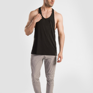Wholesale Athletic Gym Fitness Workout Training <b>Running</b> T-Shirts Men's Bodybuilding Stringer <b>Singlet</b> Tank Top - Product Image 2