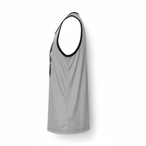 Débardeur de musculation pour homme 100 % coton, couleur unie, col rond, respirant, pour l'été, la course et l'entraînement - Product Image 3