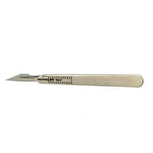 Cuchillo Quirúrgico Tipo Espada con Mango BP y 4 Hojas de Acero Inoxidable, Mango de Cuchillo Quirúrgico de Metal, Duradero, para Cirugía de Precisión - Product Image 6