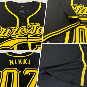 Camiseta de Béisbol para Hombre, Diseño Original, Impresión Digital, Malla de Poliéster, Cuello en V, Cosida, Personalizada con Logotipo y Nombre, Transpirable - Product Image 5