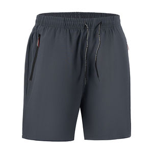Nouveau short d'été GAF pour homme, design tendance, séchage rapide, respirant, coupe ample, décontracté, jambe droite, sport, en toile, avec cordon de serrage, couleur unie, taille haute - Product Image 5