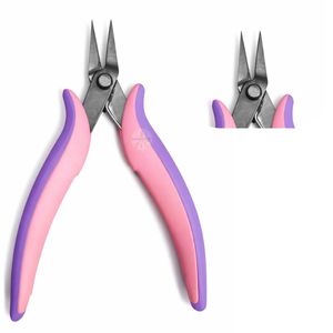 Pince à anneaux brisés professionnelle pour la fabrication de bijoux, en acier inoxydable de haute qualité, outil de précision pour la perlage, fournisseur d'outils artisanaux - Product Image 1