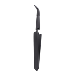 Pince à ongles noire en acier inoxydable de qualité chirurgicale, 5,75 pouces, pour manucure et nail art, à verrouillage croisé - Product Image 2