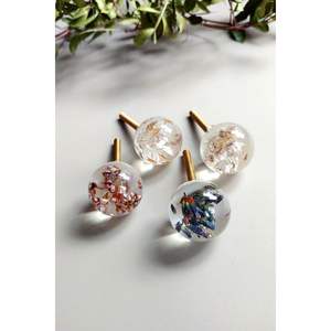 ลูกบิดเรซิ่นหรูหราทำมือสำหรับเฟอร์นิเจอร์ ตู้ และลิ้นชัก อุปกรณ์ตกแต่งบ้าน ตัวจัดระเบียบตู้ - Product Image 3