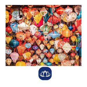 Farol de Seda de Bambú MÁS VENDIDO para la Celebración del Año Nuevo Lunar y Decoración del Hogar, Artesanía Premium - Product Image 1