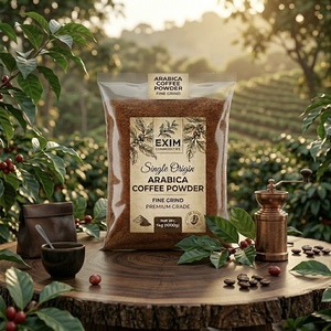กาแฟอาราบิก้าบริสุทธิ์แบบขายส่ง บรรจุถุงสุญญากาศ 1 กก. คั่วสดใหม่ สำหรับเครื่องดื่มเอสเพรสโซ ผู้จัดจำหน่าย คั่วระดับกลาง บดละเอียด พร้อมชง - Product Image 5