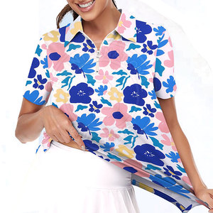 Everyday Outdoor Fashion <b>Women</b> Golf <b>Polo</b> <b>Shirt</b> Built With Lightweight Quick Dry Material Providing Comfortable Wear - Product Image 5