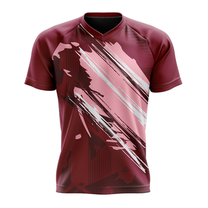 T-shirt respirant à col en V pour homme – Qualité supérieure, vente en gros, confortable et ample, noir 2026 - Product Image 3