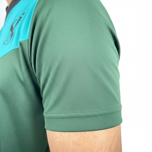 เสื้อยืดแขนสั้นสีพื้นเรียบง่ายสำหรับผู้ชาย ดีไซน์เปล่าๆ ปรับแต่งได้ สไตล์ใหม่สำหรับฤดูร้อนและกิจกรรมกลางแจ้ง - Product Image 4