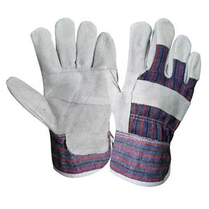 Guantes de Trabajo con Doble Palma/Guantes de Soldadura Ferozi al por Mayor, Guantes de Cuero de Vaca con Protección Térmica - Product Image 3