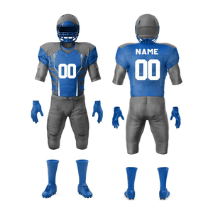 Uniformes de Fútbol Americano de Alta Calidad a Precio de Mayoreo, Jersey y Pantalones de Entrenamiento Personalizados para Equipos, Sublimación, Tallas Grandes, Nombre del Equipo - Product Image 1