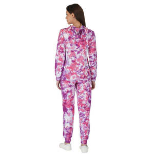 Wholesale Price Sublimation Women <b>Tie</b> <b>Dye</b> Tracksuits Full Sleeve Loose Fit Breathable Spring Casual Tracksuits With Drawstring - Product Image 4