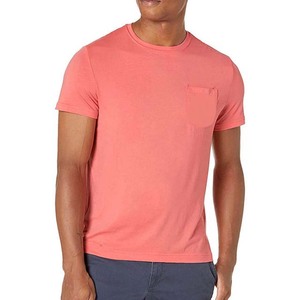 T-shirts pour hommes à prix abordable, manches courtes, vêtements d'été, coton et fibre de bambou, respirants, style streetwear, rose, grandes tailles - Product Image 2