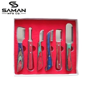 Pet <b>Stripping</b> Knife Dog Grooming Tool Hand <b>Stripping</b> Knife Pet Grooming Tool Stainless Steel Dog Grooming Shedding Knife - Product Image 2