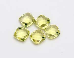 เลมอนควอตซ์ธรรมชาติทรงหกเหลี่ยมเจียระไนอย่างดี ได้รับการรับรองจาก GIA น้ำหนัก 3.00 กะรัต สีเหลือง ขนาดปรับเทียบ 12x12 มม. แบบเม็ดเดี่ยวสำหรับทำเครื่องประดับ - Product Image 2