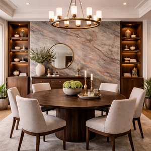 Flatstone Tan Brown Natural Slate <b>Stone</b> Veneer Durable Eco-Friendly Rough-Rubbing Surface Modern Wall Cladding for - Product Image 3