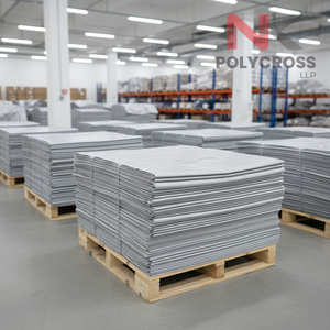 Feuille de polyéthylène inodore, imperméable, multicouche, pour la construction, l'agriculture, l'emballage et les applications extérieures, exportation - Product Image 5