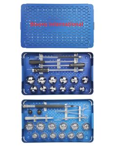 BISONS Orthopedic Total Hip Replacement Acetabulum Instrument Set Acetabular <b>Reamer</b> Surgical Kit - Product Image 1