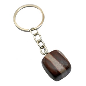 Bán buôn tự nhiên Narmada <span class=keywords><strong>rudraksha</strong></span> giảm đá Keychains-Thiêng liêng, bảo vệ, và mạnh mẽ đá quý phụ kiện - Product Image 1