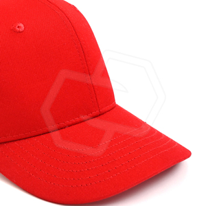 Gorra Trucker de Malla Roja y Blanca de 6 Paneles, Transpirable, Impermeable, con Contraste de Color, Unisex, para Deportes al Aire Libre, para Todas las Temporadas - Product Image 3