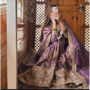 ชุดเดรสออกงานปาร์ตี้ดีไซน์เนอร์ชุดพรอมสุดหรู-ซาราโรและแฟนซี dupatta - Product Image 6