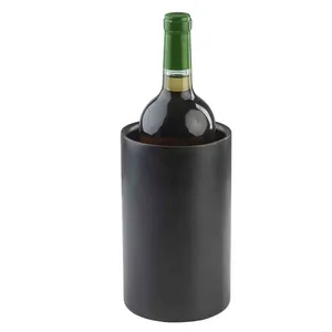Refroidisseur de bouteille de champagne en acier inoxydable de haute qualité, support isotherme à double paroi pour bouteille de champagne, fournisseur en gros OEM - Product Image 5
