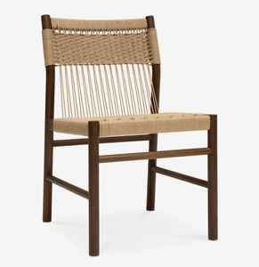 Silla de Comedor Premium Hecha a Mano con Ratán y Madera de Teca Sólida – Muebles Sostenibles para Restaurantes, Cafés y Hoteles, para Venta al por Mayor y Proyectos - Product Image 1