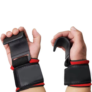 Lifting Hooks Heavy Duty Gym Hooks Wrist Support for Deadlift Weightlifting Training Strong Grip OEM Bulk Supply - Product Image 4