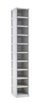 Mini-armoire de rangement en plastique ABS (design Vendted) pour intérieur et extérieur