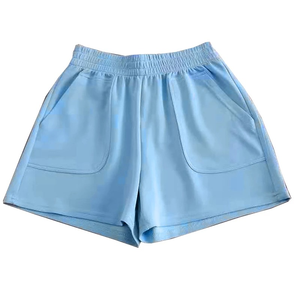 High Quality <b>Women's</b> Summer Sportswear Sweat <b>Shorts</b> Breathable Quick Dry Multi-Color High Waist Fleece <b>Board</b> <b>Shorts</b> - Product Image 1