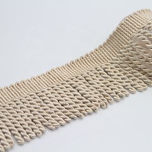 High Quality custom Gold Bullion Fringe <b>Trim</b> Metallic Twisted Decorative <b>Trim</b> for <b>Cushions</b> & Clothing - Product Image 5