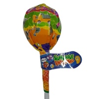 Sucette géante Halal Big Bom Pop en plastique avec mini sucettes fruitées, guimauves sucrées, jouets sucettes, fabrication malaisienne