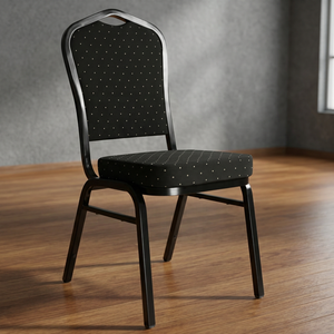 Chaises de banquet empilables en tissu de haute qualité pour usage commercial, idéales pour les mariages, les réceptions, les hôtels, en vente - Product Image 2