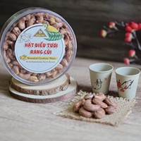 Nueces de Anacardo Tostadas Saladas y Cremosas de la Marca Dong Phu, Orgánicas de Vietnam, Certificadas ISO W240, Caja de 24 Unidades, 12 Meses de Duración