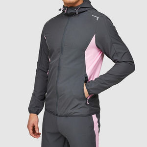 Ropa Deportiva Unisex para Exteriores con Capucha, Detalles Reflectantes, Doble Cremallera, Transpirable, Cómoda, Impermeable y Resistente al Viento - Product Image 1