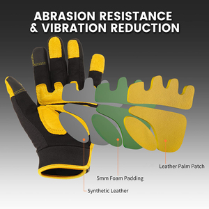 New Wholesale Cheap Price Mechanic <b>Gloves</b> Amazing Design Strong and Flexible Wear <b>Moisture</b> Wicking Warmth Mechanic <b>Gloves</b> - Product Image 5