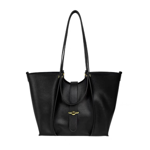 Sac à main fourre-tout en cuir de vache véritable pour femme, peint à la main, grande capacité, fermeture éclair, doublure en polyester, sac à bandoulière de voyage - Product Image 1