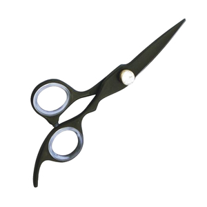 Tijeras Profesionales de Acero Inoxidable para Peluquería, Tijeras de Acabado Mate Totalmente Negras, Mayorista de Tijeras para Cortar Cabello, OEM - Product Image 1