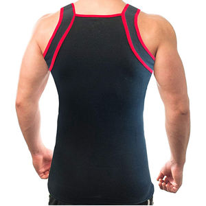 Mens OEM And ODM Performance Tank Top Moisture Wicking Breathable Sleeveless Sports Gym Running Training Fitness <b>Athletic</b> Shirt - Product Image 5