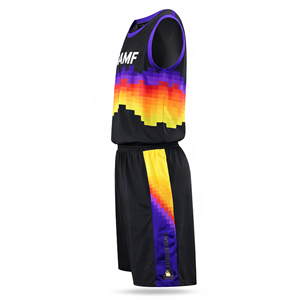 Wholesale Basketball <b>Top</b> Shirts Sportswear Quick Dry Breathable Unisex Basketball Uniform Custom Basketball Jerseys Plus Size - Product Image 4