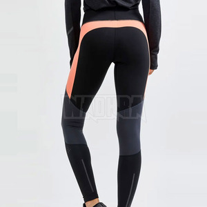 Leggings de sport taille haute pour femme, respirants, en cuir sublimé, personnalisables, avec taille élastique, pour le yoga - Product Image 4