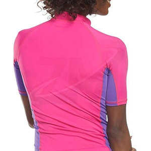 T-shirt de compression pour femme, respirant et extensible, vêtements de sport pour la course à pied et l'exercice physique - Product Image 4
