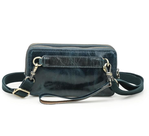Top Grain Cowhide Leather <b>Clutch</b> Wristlet Wallet <b>Man</b> Woman Vintage Design Multi Pockets Slots Customized Color Anti-Shrink - Product Image 4
