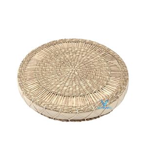 Top Rated Water Hyacinth <b>Pouf</b> Handmade Natural Ottoman Floor <b>Seating</b> Modern Home Decor Vietnam Factory - Product Image 6